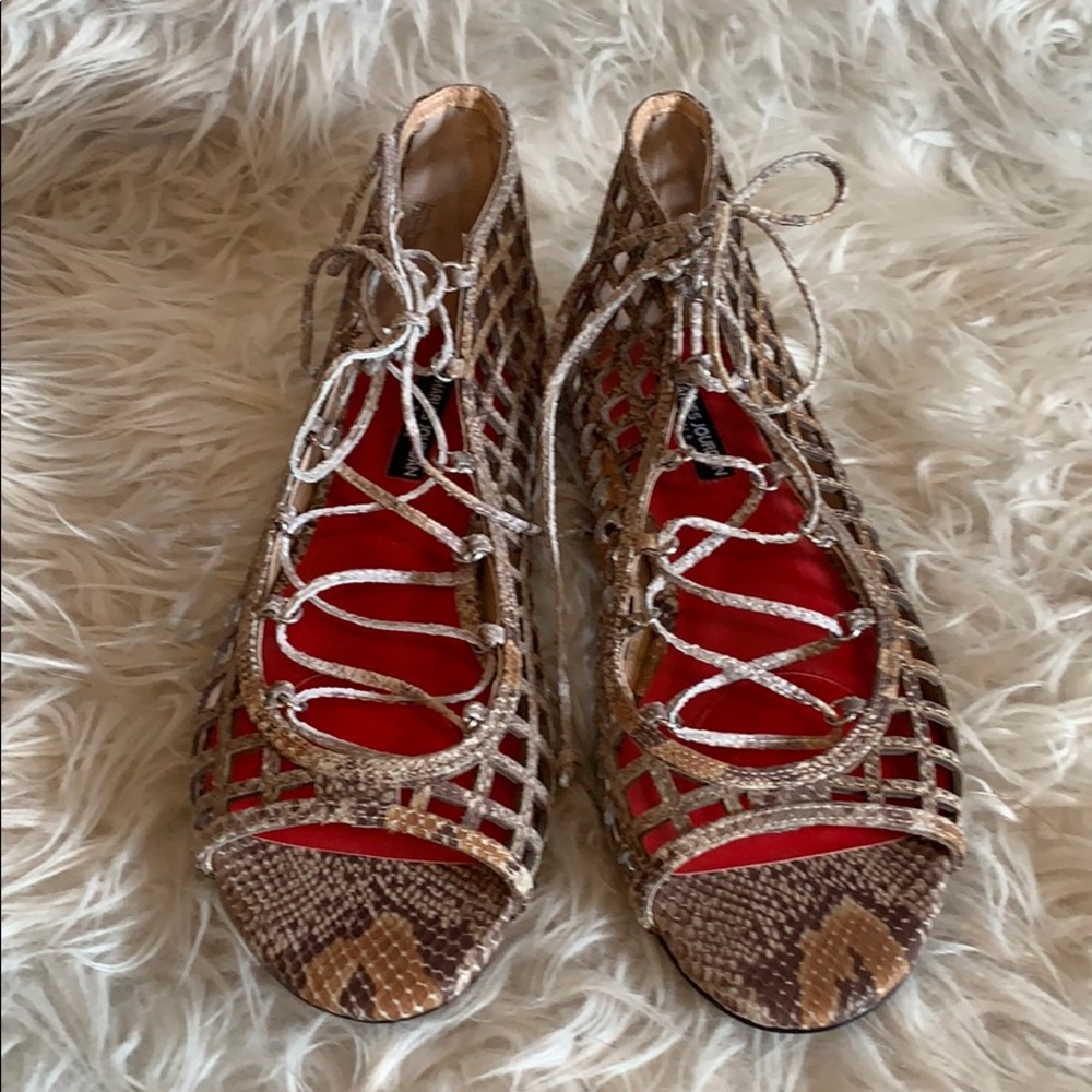 Charles Jourdan Paris sandals, size 10, New.
